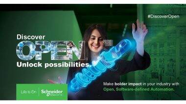 Business News | Schneider Electric India Announces Open Automation Movement: Empowering Industries for Complete Digital Transformation and Flexible Integration