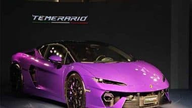 Business News | Lamborghini Launches Temerario in India at Rs 6 Crore