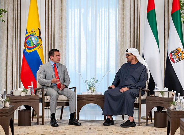 World News | UAE, Ecuadorian Presidents Discuss Strengthening Bilateral Cooperation