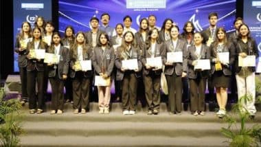 Business News | Jagran Lakecity University Celebrates Its 12th Foundation Day with Grand Festivities and Academic Honours