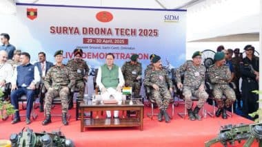 India News | CM Dhami Expresses Resolve to Make Uttarakhand a Defence Production Hub