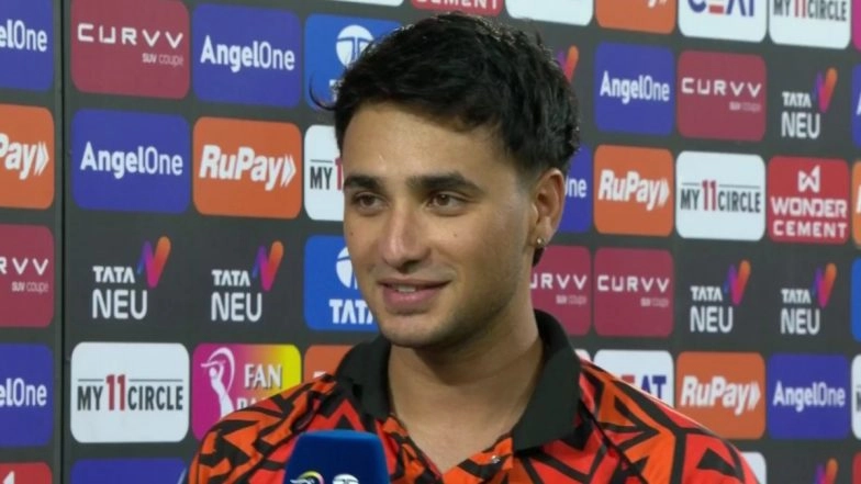 Abhishek Sharma Credits Mentor Yuvraj Singh and Suryakumar Yadav After Record 141-Run Knock During SRH vs PBKS IPL 2025 Match (Watch Video)