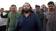 Anant Ambani Walks the Talk, Undertakes 170-Km Padyatra From Jamnagar to Dwaraka (See Pics and Video)