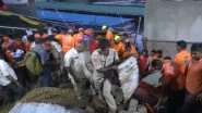 Andhra Pradesh: 7 Killed, 4 Injured After 20-Foot-Long Stretch of Makeshift Structure Collapses During Chandanotsavam Festival at Temple in Visakhapatnam (Watch Videos)