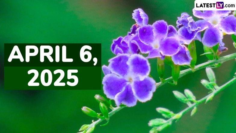 Special Days on April 6, 2025: Know Festivals, Famous Birthdays, Birth and Death Anniversaries