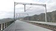 Jammu and Kashmir: PM Narendra Modi To Inaugurate Final Section of USRBRL on April 19, World&rsquo;s Highest Railway Arch Bridge