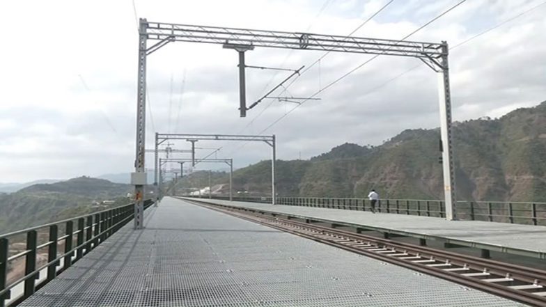 Jammu and Kashmir: PM Narendra Modi To Inaugurate Final Section of USRBRL on April 19, World’s Highest Railway Arch Bridge