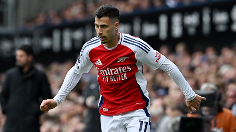 Arsenal vs Crystal Palace Premier League 2024&ndash;25 Free Live Streaming Online: How To Watch EPL Match Live Telecast on TV &amp; Football Score Updates in IST?