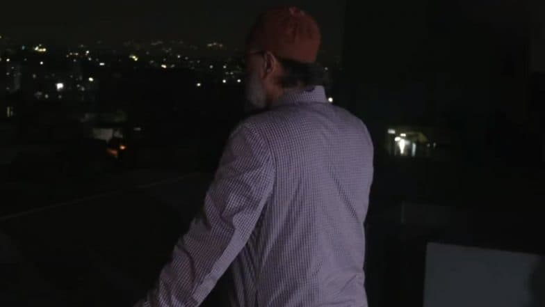 'Switch Off Lights' Campaign: AIMIM Chief Asaduddin Owaisi Switches Off Lights at His Residence in Hyderabad To Register Protest Against Waqf Amendment Act 2025 (Watch Video)