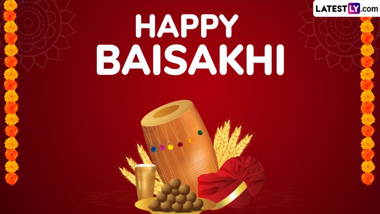 Baisakhi 2025 Wishes: Share WhatsApp Messages, Vaisakhi Greetings, HD Images, Quotes and Wallpapers To Celebrate the Spirit of Punjab’s Harvest Festival