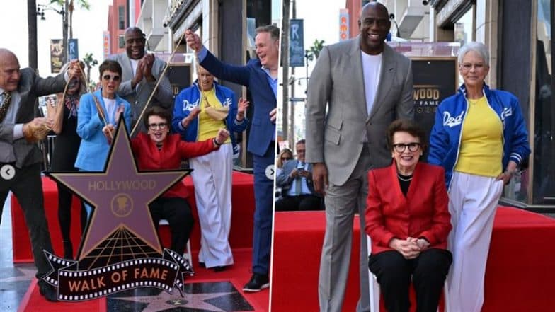 Billie Jean King Gets Star on Hollywood Walk of Fame Under New ‘Sports Entertainment’ Category, Tennis Icon Posts Pictures