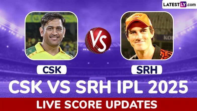 SRH Win By Five Wickets | CSK vs SRH IPL 2025 Highlights: Sunrisers Hyderabad Beat Chennai Super Kings for the First Time in Chepauk