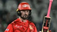 Colin Munro Shatters Rilee Rossouw's Record of Most Fifty-Plus Scores in Pakistan Super League, Achieves Feat During LQ vs IU PSL 2025 Match