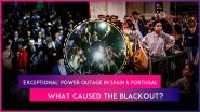 Power Outage in Europe: What Caused Electricity Shutdown in Spain, Portugal and Parts of France?