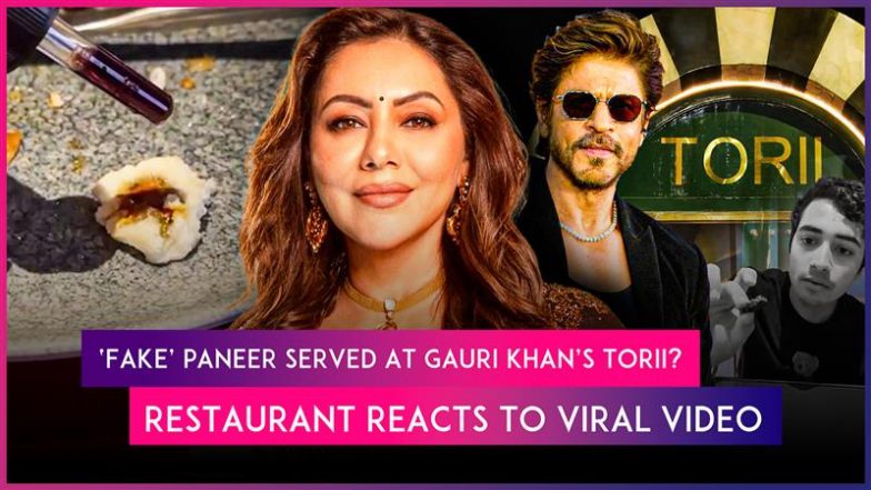 &lsquo;Fake&rsquo; Paneer Served at Gauri Khan&rsquo;s Torii? Mumbai Restaurant Reacts to Viral Video of Iodine Test, Dismisses Allegation