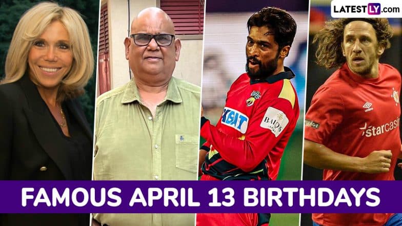 Famous Birthdays on April 13: Brigitte Macron, Satish Kaushik, Mohammad Amir and Carles Puyol – Know About Celebrities and Influential Figures Born on April 13