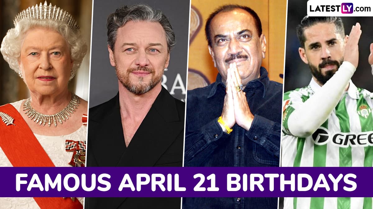 Famous April 21 Birthdays and Birth Anniversaries: Know About Celebrities Born on April 21