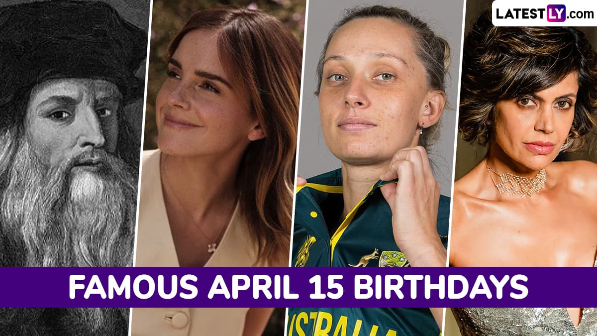 Famous April 15 Birthdays and Birth Anniversaries: Know About Celebrities Born on April 15