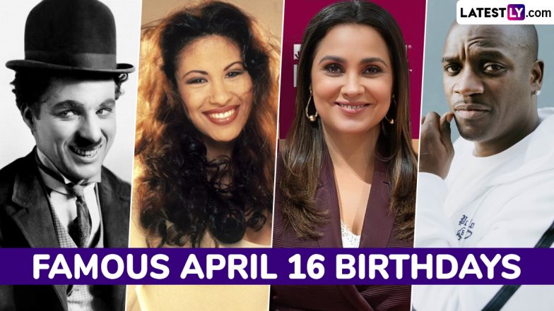 Famous Birthdays On April 16 Charlie Chaplin Selena Lara Dutta And Famous Birthdays On April 16 Charlie Chaplin Selena Lara Dutta And