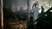 Delhi Fire: Blaze Erupts in Shaheen Bagh Residential Building, No Casualties Reported (See Pics)