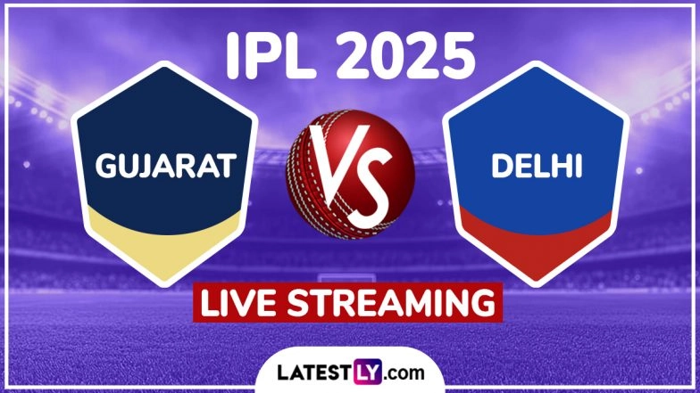 Where to Watch Gujarat Titans vs Delhi Capitals in IPL 2025? 