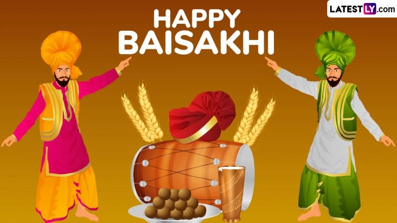 Wish Happy Vaisakhi 2025 With WhatsApp Status, GIFs, Images, Quotes and Messages to Loved Ones