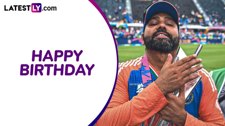 Rohit Sharma Birthday Special: A Look at Six Records Held By 'Hitman' As He Turns 38
