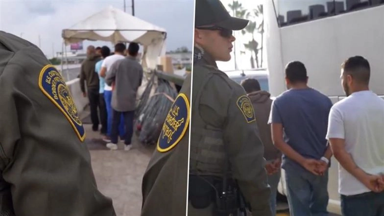 ‘Na Na Na Na, Na Na Na Na’: White House’s Video of Migrants Being Deported Stokes Controversy (Watch)