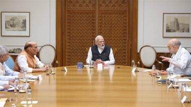 Pahalgam Terror Attack: PM Narendra Modi-Led CCS Meeting Underway, Press Conference Likely by MEA at 7 PM