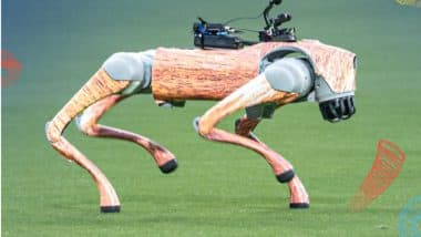 IPL 2025 Robot Dog Name: Roving Robo-Dog Named ‘Champak’ Based on Fan Votes