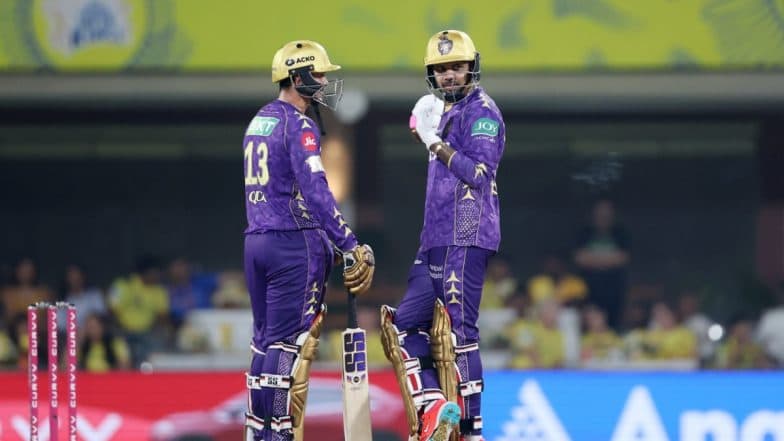 How to Watch KKR vs GT IPL 2025 Free Live Streaming Online on JioHotstar? Get TV Telecast Details of Kolkata Knight Riders vs Gujarat Titans Indian Premier League Match