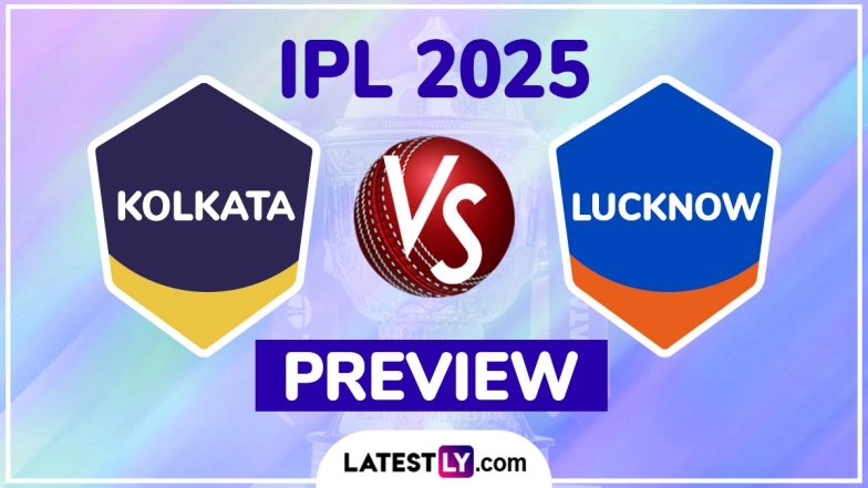 KKR vs LSG IPL 2025 Preview: Key Battles, H2H, Impact Players and More About Kolkata Knight Riders vs Lucknow Super Giants Indian Premier League Season 18 Match 21