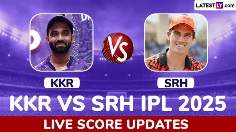 KKR Win By 80 Runs | KKR vs SRH IPL 2025 Highlights: Venkatesh Iyer, Bowlers Shine as Defending Champions Return to Winning Ways in Style