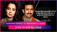 Kangana Ranaut Inflated Power Bill Allegation: Vikramaditya Singh Takes Jibe at BJP MP, Says &lsquo;Mohtarma Does Not Pay Bills, Then Curses Government&rsquo;