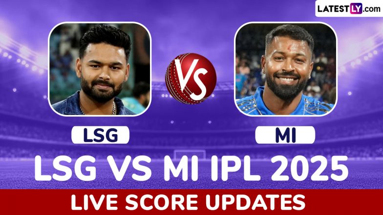 Lucknow Super Giants vs Mumbai Indians IPL 2025 Highlights