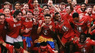 Liverpool Win EPL 2024–25: Reds Clinch Record-Equalling 20th English League Title, Fans Celebrate