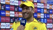 'Why Are They Giving Me Award? Noor Bowled Well' MS Dhoni Acknowledges Performance of Teammates After Winning POTM in LSG vs CSK IPL 2025 Match, Wins Hearts