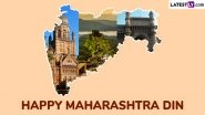 Maharashtra Din 2025 Banners and Wishes: Poster, Status and Messages To Honour State Formation Day