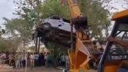 Mandsaur Road Accident: Death Toll Rises to 12 As Van Carrying 14 People Plunges Into Well After Hitting Bike in Madhya Pradesh