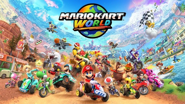 Mario Kart World, Open-World Racing Kart Game To Launch on Nintendo Switch 2 Gaming Console on June 5, 2025