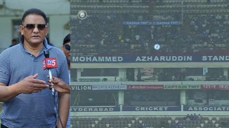 Mohammed Azharuddin's Name Asked to Be Removed from Hyderabad's Rajiv Gandhi International Stadium Due to 'Conflict of Interest': Report