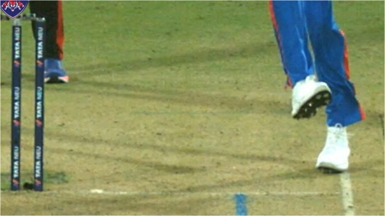 Fans Divided After Pacer’s’ No-Ball’ in DC vs RR IPL 2025, Here’s What Rule Says