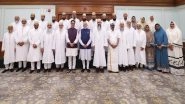 Dawoodi Bohra Delegation Meets PM Narendra Modi, Welcomes Waqf Amendment Act (See Pics and Video)