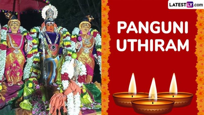 Panguni Uthiram 2025 Date: Know Significance and Rituals of the Auspicious Tamil Festival That Celebrates the Divine Marriage of Goddess Shakti and Lord Shiva