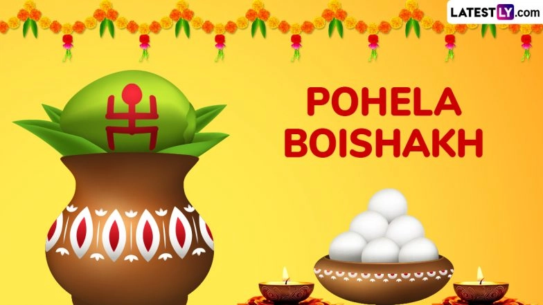 Pohela Boishakh 2025 Greetings: Wish Subho Noboborsho With Messages, Poila Baisakh Images, Quotes and HD Wallpapers on Bengali New Year
