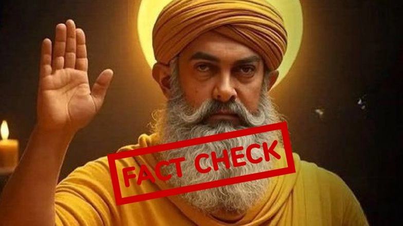 FACT CHECK: Poster of Aamir Khan As Guru Nanak Is Fake and AI Generated