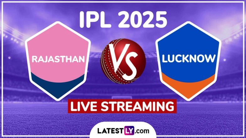 Where to Watch Rajasthan Royals vs Lucknow Super Giants in IPL 2025?