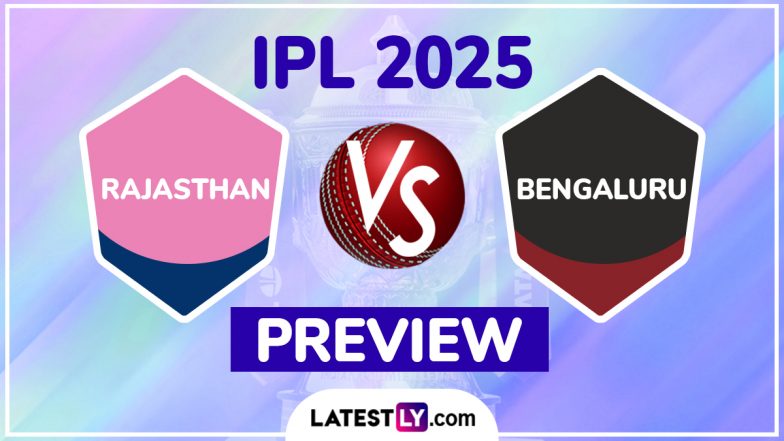 RR vs RCB IPL 2025 Preview: Key Battles, H2H, Impact Players and More About Rajasthan Royals vs Royal Challengers Bengaluru Indian Premier League Season 18 Match 28