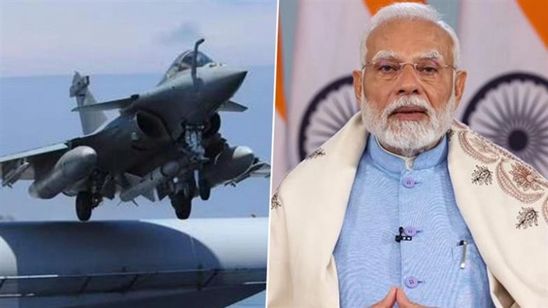 Indian Navy To Get 26 Rafale Fighter Jets As PM Narendra Modi-Led Union Cabinet Clears INR 63,000 Crore Deal With France