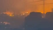 Ajmer Fire: Massive Blaze Erupts at Paper Factory in Palra Industrial Area in Rajasthan, No Casualties Reported (Watch Video)